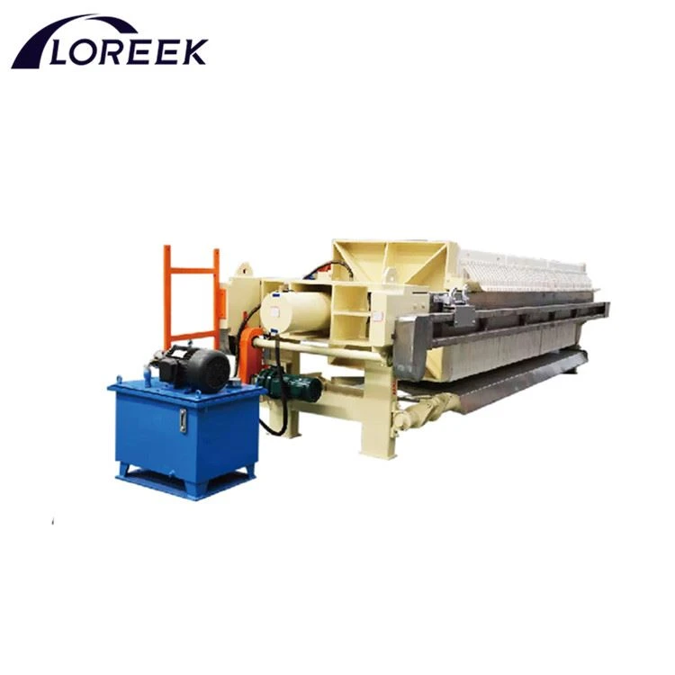 Marmeren afvalwaterfilterpers